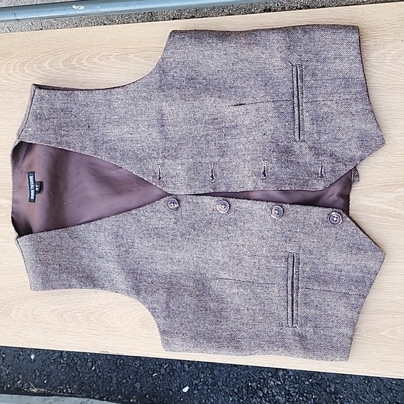 born to love Other - Born To Love Brown Button-Up Vest Size 6T
